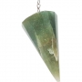 Pedra Natural - Quartzo Verde Pêndulo - Artesanato Brasil