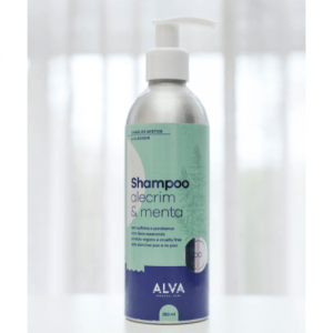 Shampoo Líquido Natural Alecrim e Menta - Alva