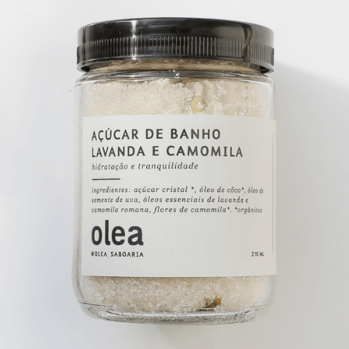 Esfoliante Açúcar de Banho Lavanda e Camomila - Olea
