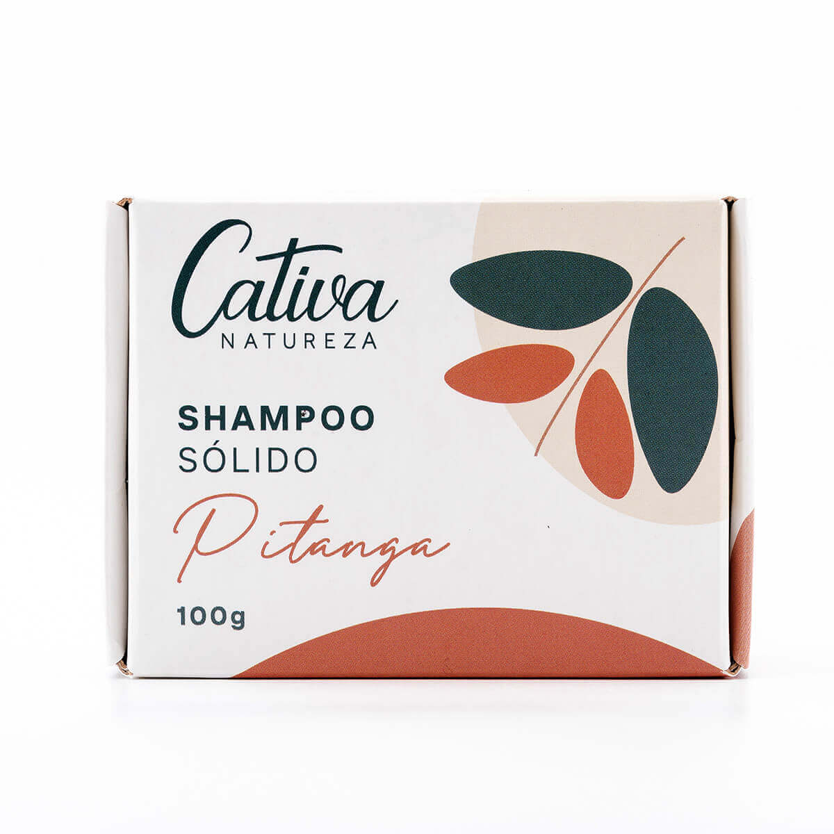 Shampoo Sólido Natural - Pitanga - Cativa Natureza