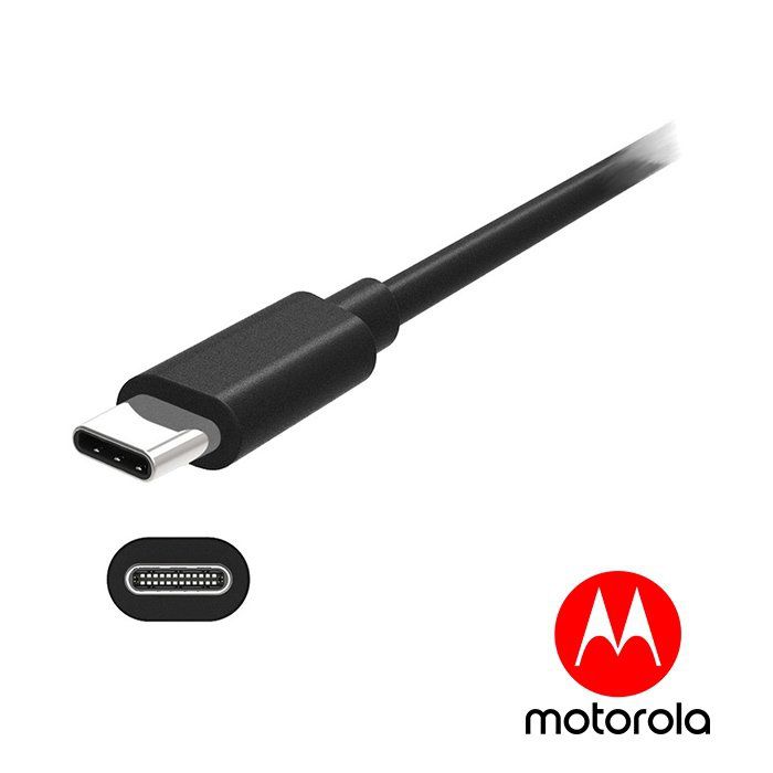 Cabo de Dados Motorola USB-C Tamanho 1M