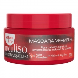 Salon Line Máscara Meu Liso #SuperVermelho - 300g