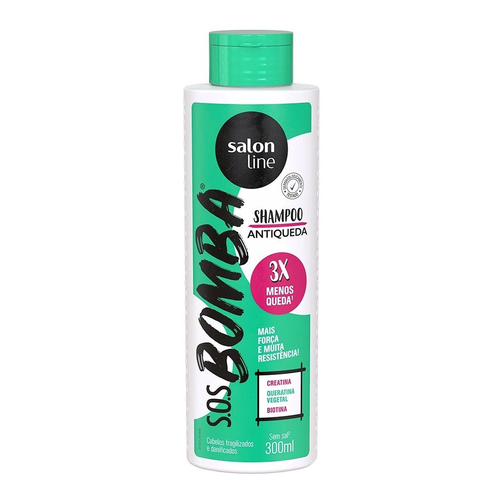 Salon Line Shampoo SOS Bomba 300 ml Vitamina Antiqueda