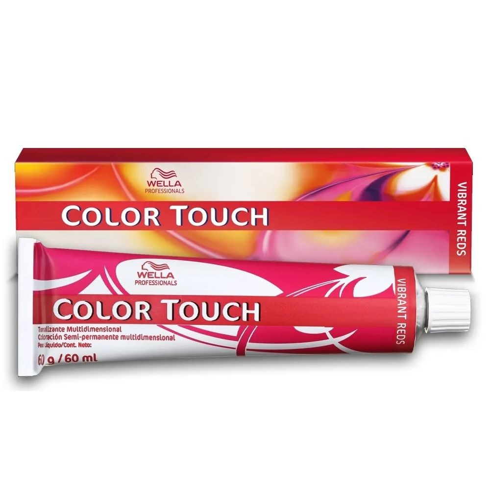 Wella Tonalizante Coloração Semi-permanente Color Touch 60g - Vibrant Reds 3/66 Castanho Escuro Violeta Intenso
