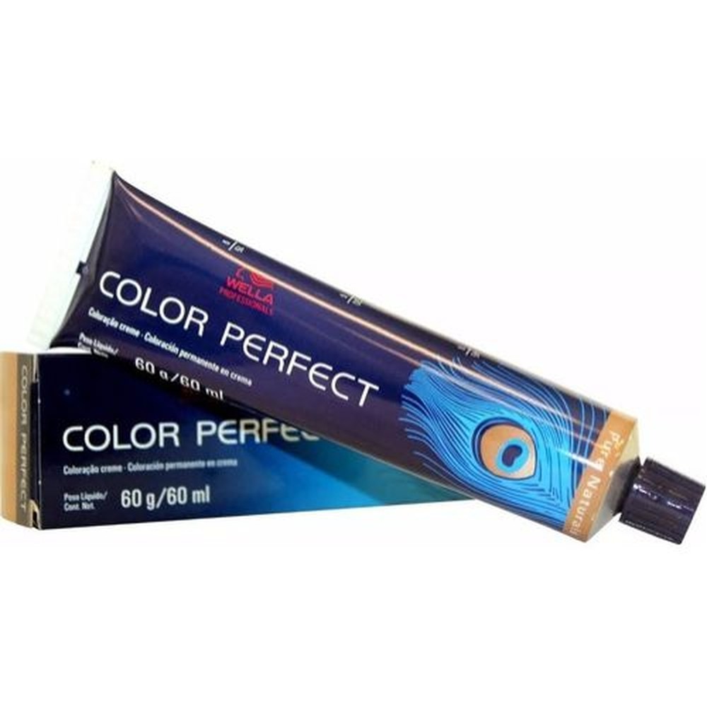 Wella Color Perfect 7/1 Louro Médio Acinzentado - 60gr