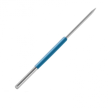 Eletrodo Cirúrgico Aço Inox Agulha Lança Fulguração Ponta ø 1,25mm x 24mm (M60 - AL-65) - Medcir
