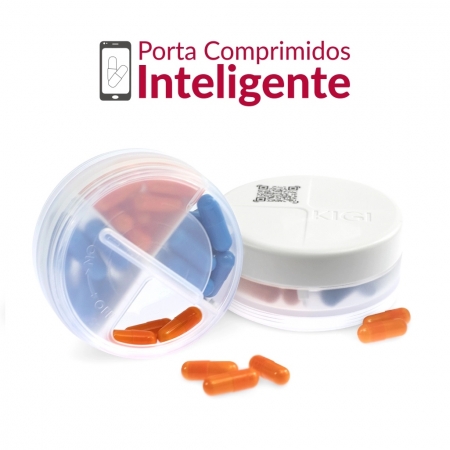 Porta Comprimido Inteligente KIGI Pequeno KA0011 - Daily Nustra