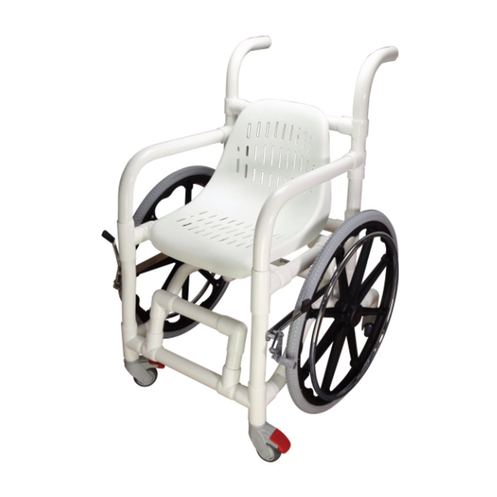 Cadeira Multiuso Para Hidro PVC Indicada na Locomoção de Pessoas Para Banheiros e Piscinas 300CLH - Carcilife