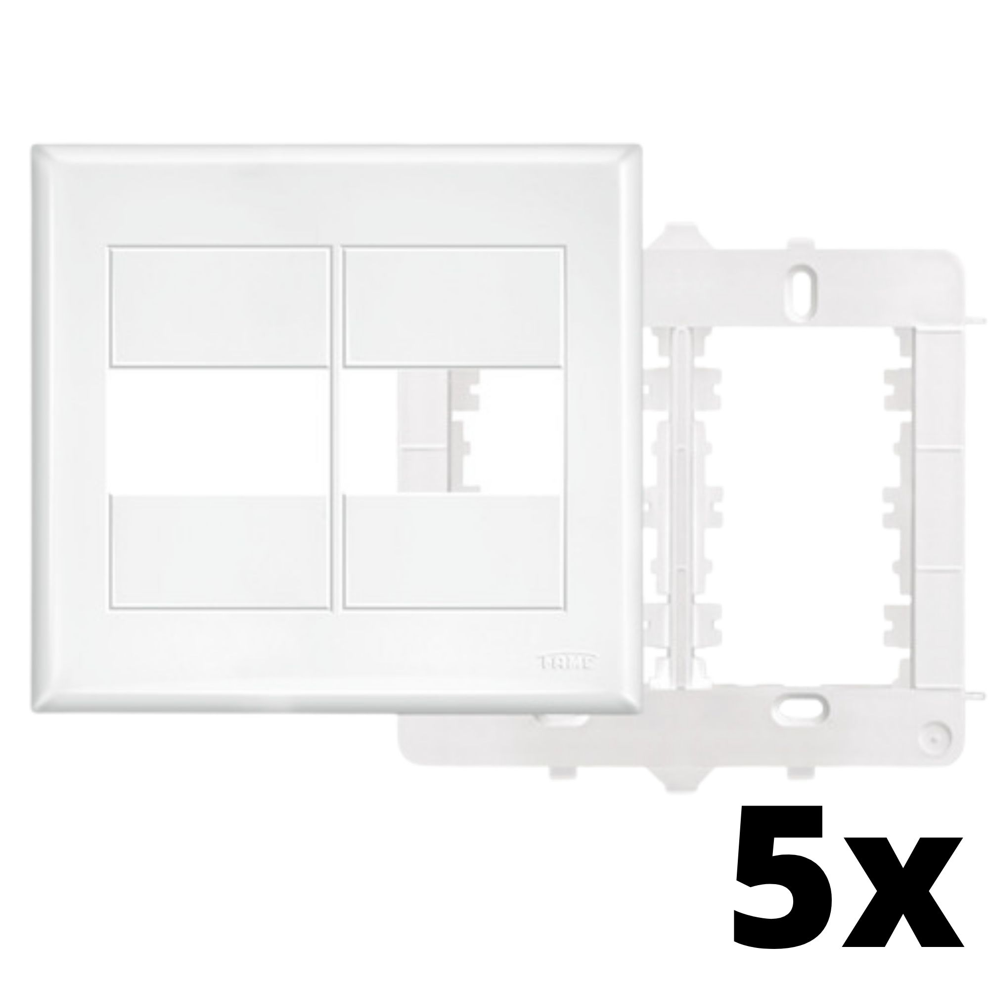 Kit 5 und Evidence Placa 4x4 1 Seção + 1 Seção