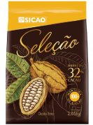 CHOCOLATE SELEÇÃO BRANCO (32% CACAU) - GOTAS 2,05KG SICAO