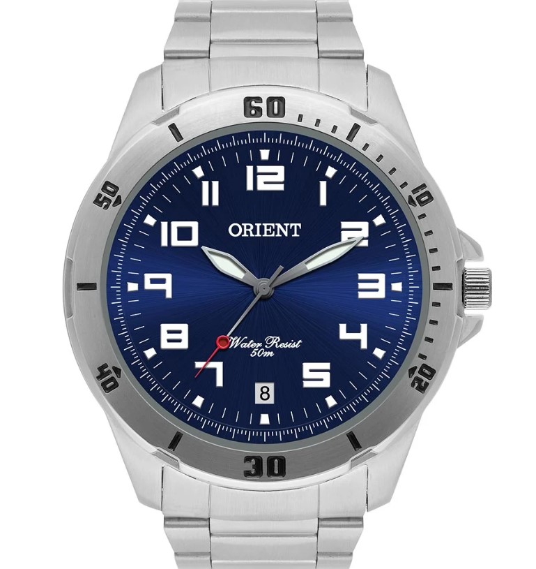 Relógio Orient Masculino Azul MBSS1155A D2SX