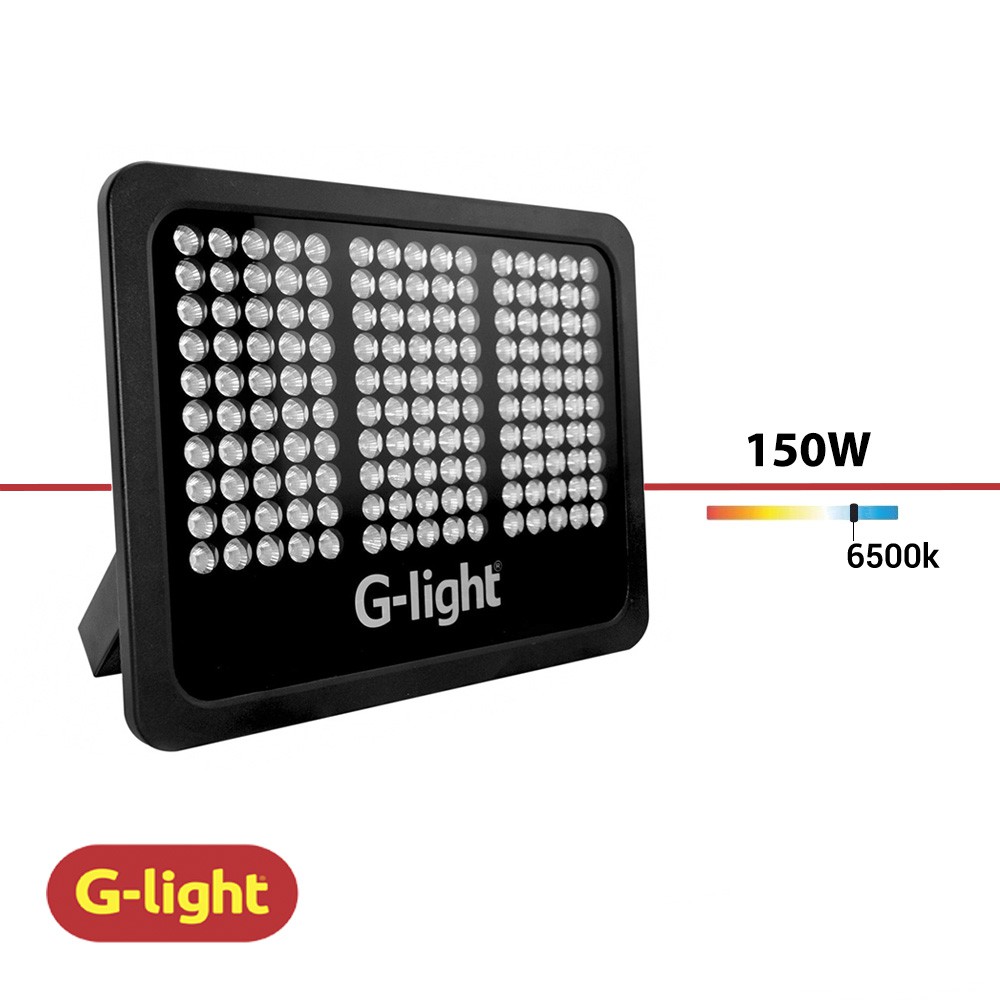 REFLETOR LED LUZ BRANCA G-LIGHT 150W BIV