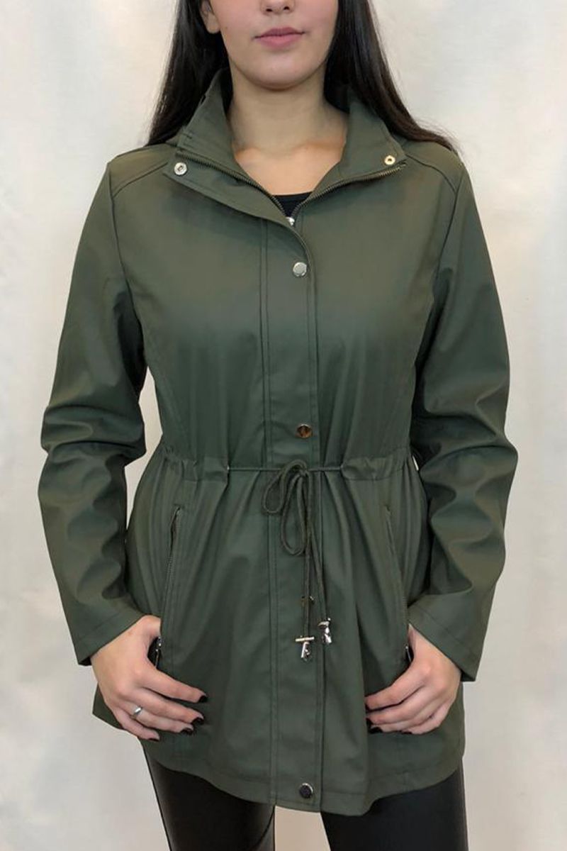 jaqueta parka com capuz feminina