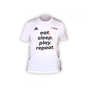 Camisa BGS x Adidas - Eat, sleep, play, repeat. - Unissex