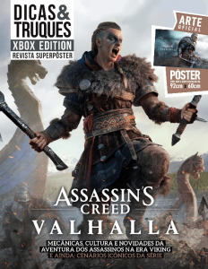 Revista Superpôster Dicas e Truques Xbox Edition - Assassins Creed Valhalla
