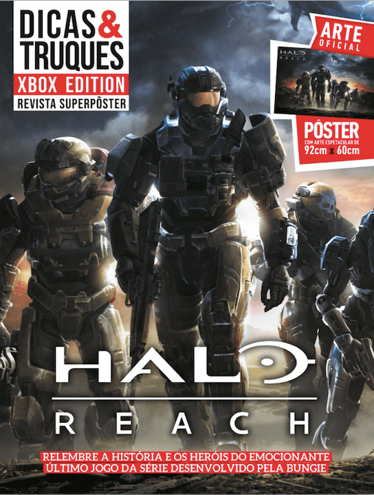 Revista Superpôster Dicas e Truques Xbox Edition - Halo Reach