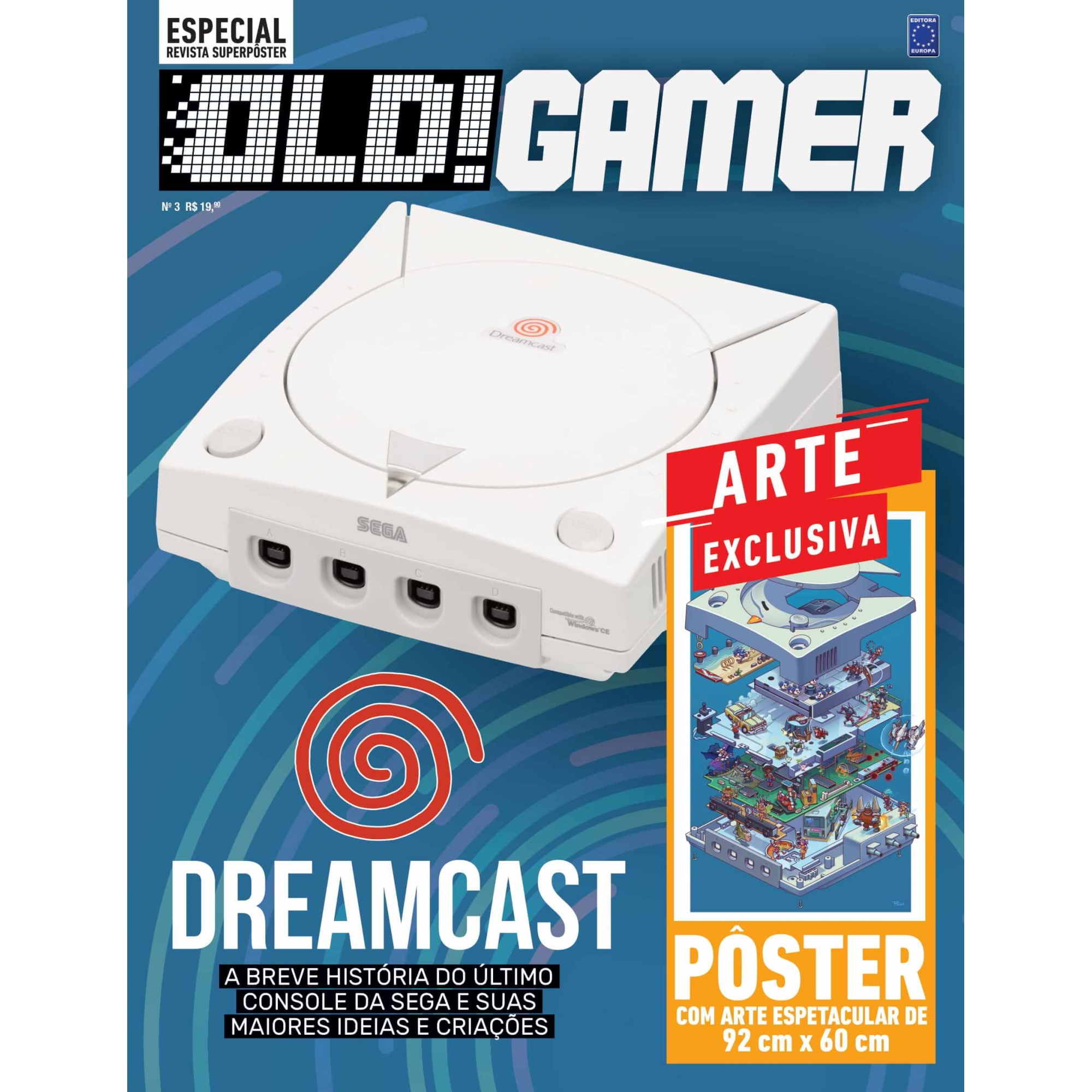 Revista Superpôster OLD!Gamer 3 - Dreamcast