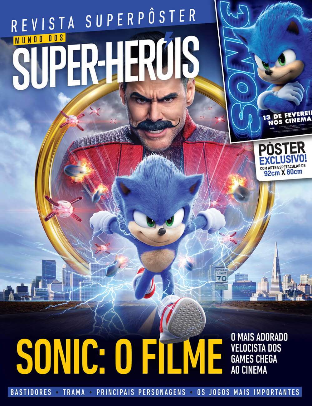 Revista Superpôster - Sonic: O Filme