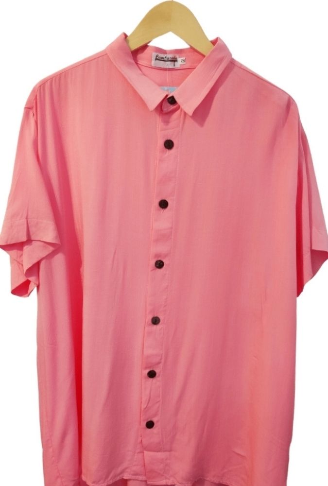 Camisa Viscose Rosê