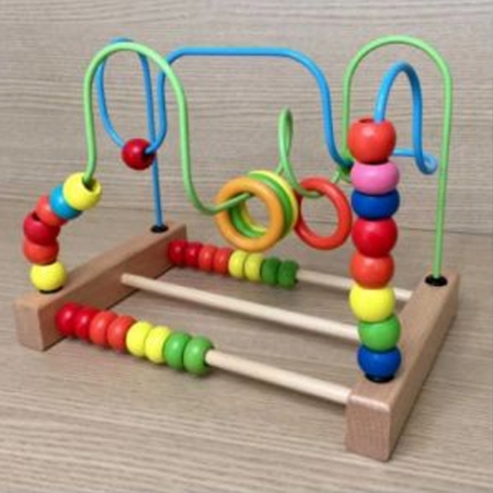 Brinquedo Educativo Aramado Divertido Colorido Método Montessori