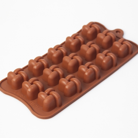 Forma Molde De Silicone Bombom Chocolate Trufa Pascoa