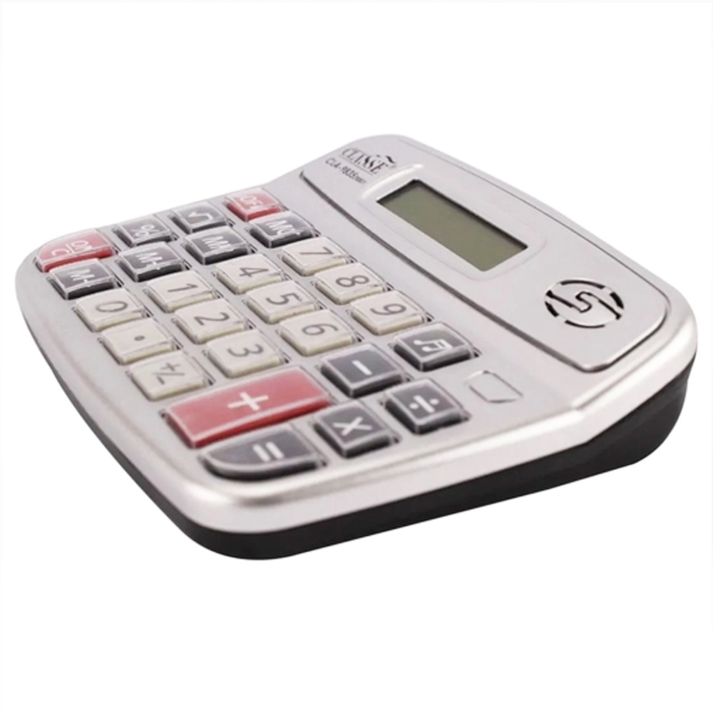 Calculadora De Mesa Comercial Escritório Display 8 Dígitos