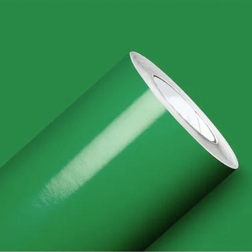 Papel Adesivo Verde Fosco 10m X 45cm Envelopamento Móveis