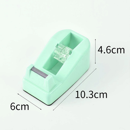 Suporte Fita Adesiva Durex Pequeno De Mesa Washi Tape Verde