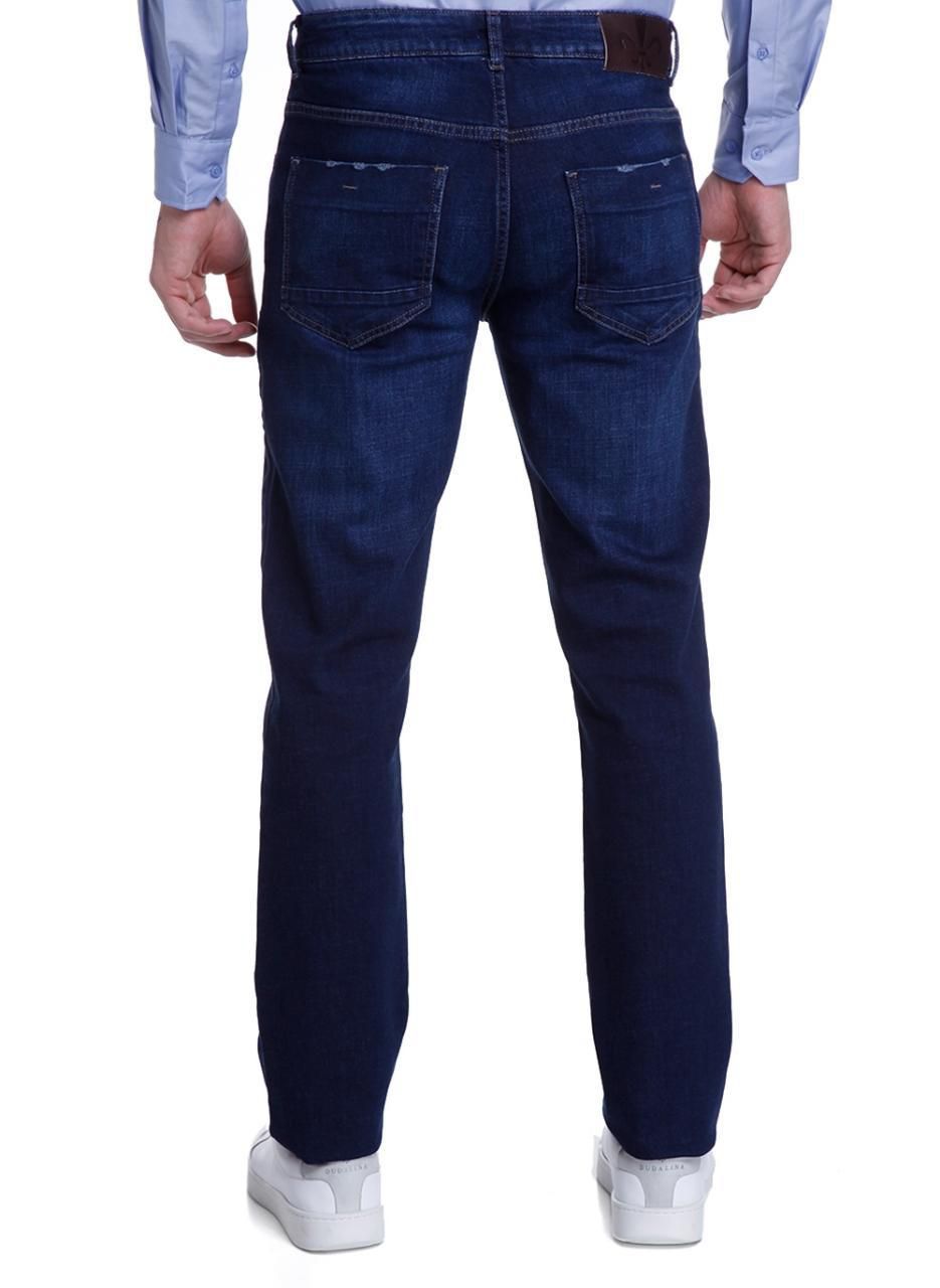 Calça Jeans Bottons Longos Concept Cross Dudalina