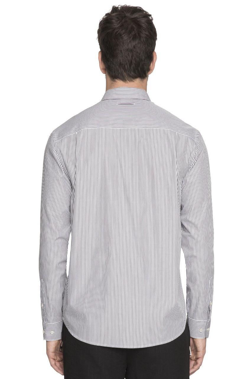 Camisa Listrada Bengal Striped Pocket ML Ellus