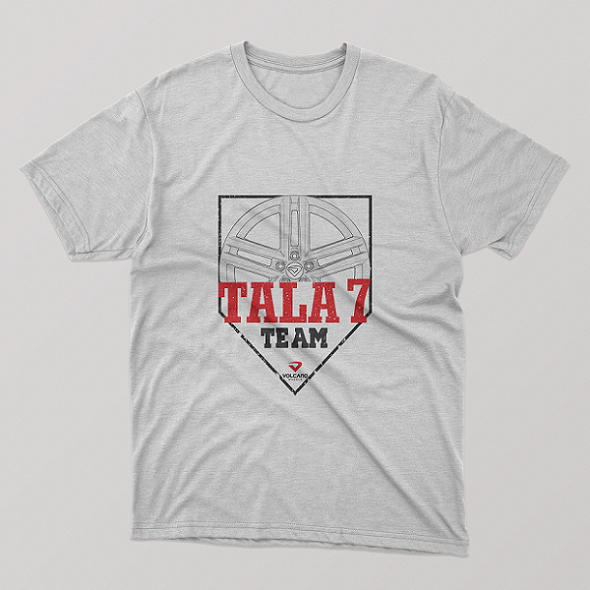 Camiseta Exclusiva Volcano Tala 7 cor Mescla