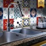 Adesivo de azulejo cozinha Etna