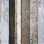 Papel de parede madeira de demolição rustica