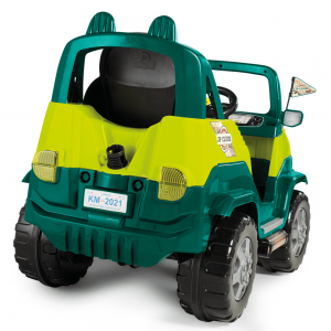 Carrinho Carro menino Jeep 4x4 Passeio Infantil Verde Com Som empurrador criança mini veiculo totoca