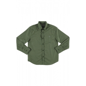 Camisa Verde Militar Masculina 04 ao 08