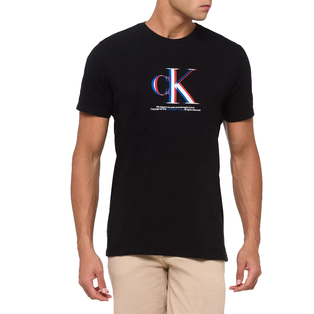 Camiseta Calvin Klein Jeans CK 3D