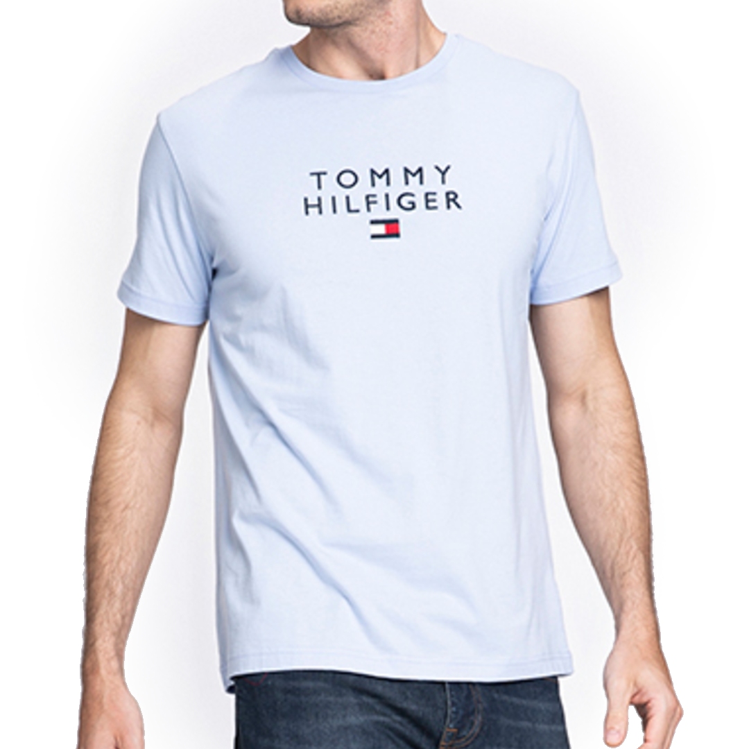 Camiseta Tommy Hilfiger Bordado Manga Curta