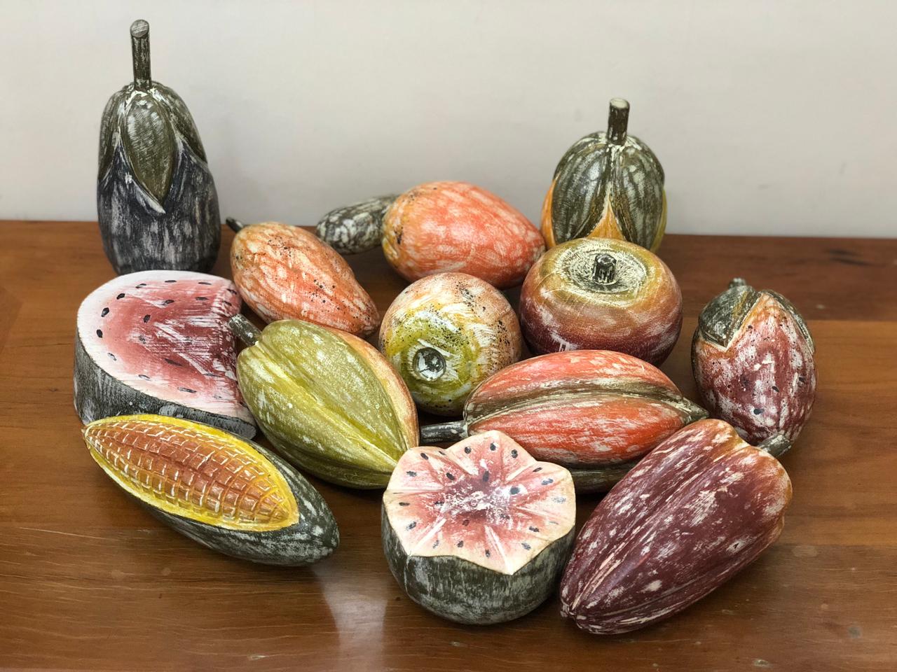 Fruta de Madeira Variada Artesanal