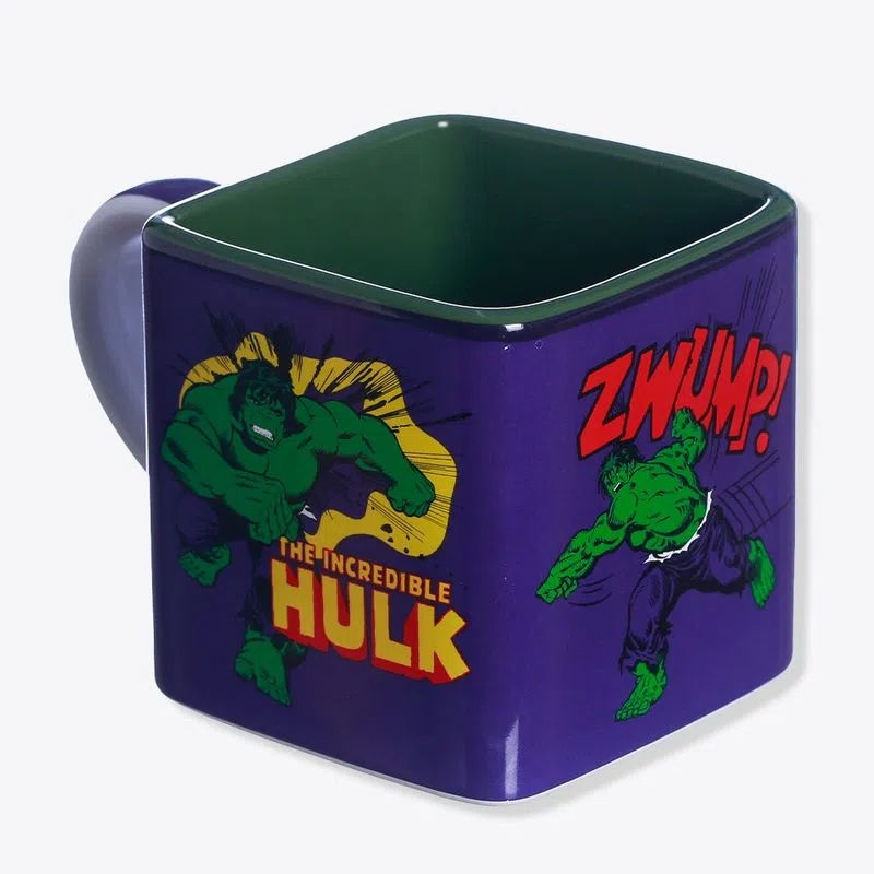 Caneca Cubo Marvel Incrível Hulk