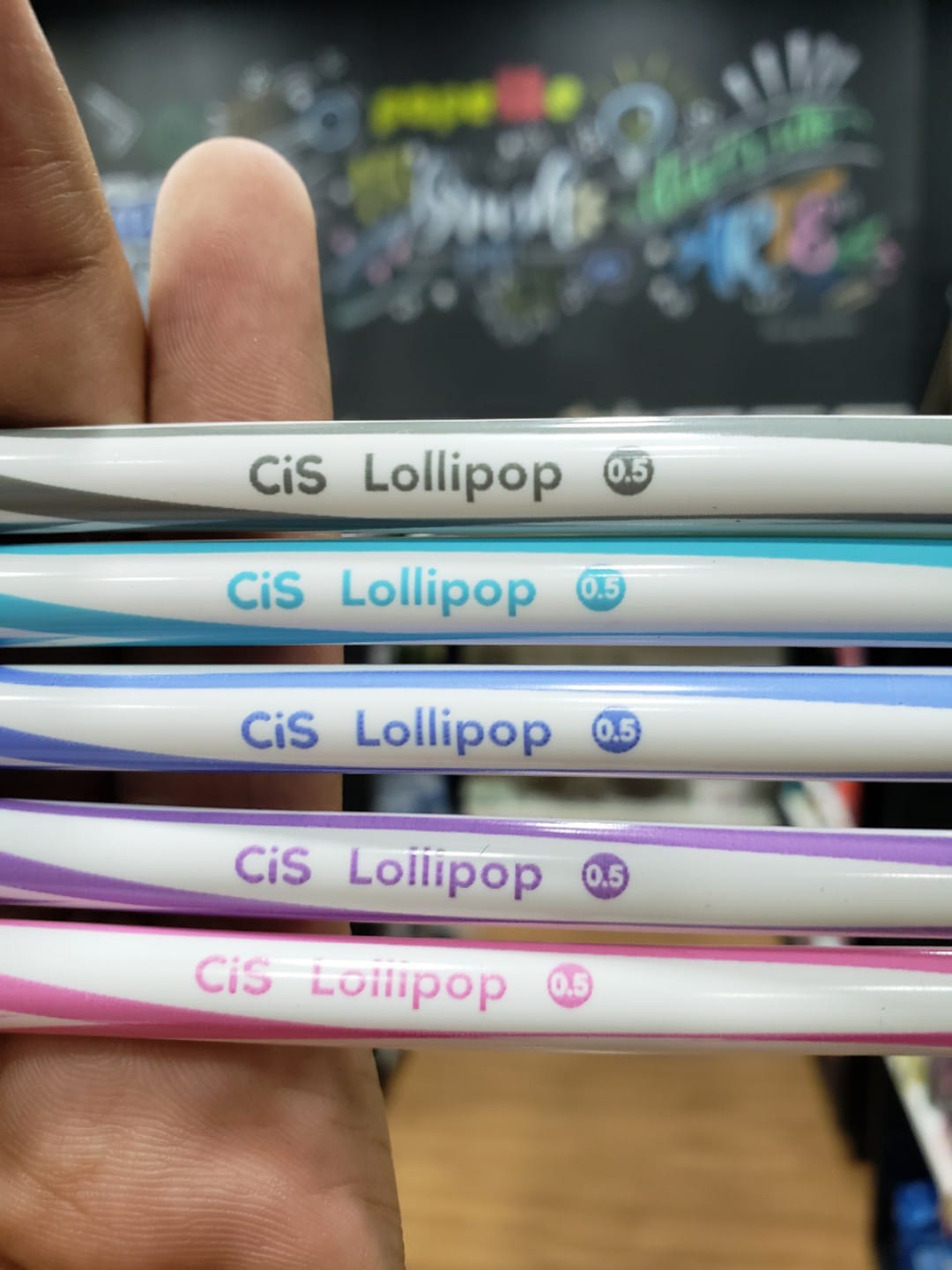 Caneta Esferográfica Cis Lollipop