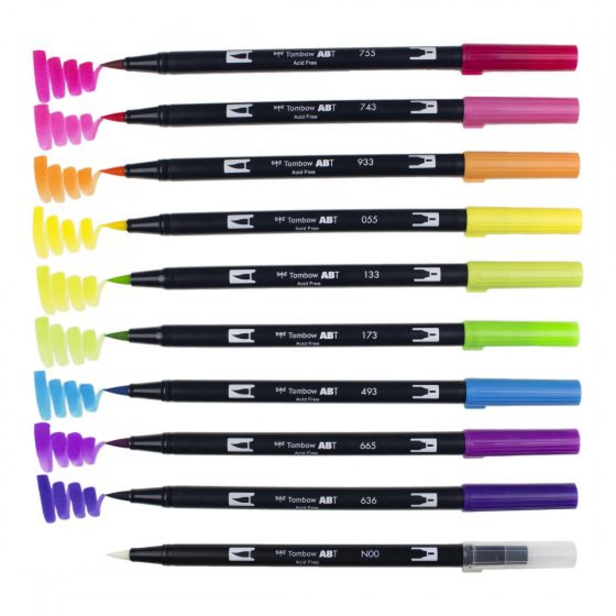 Tombow Dual Brush Pens c/ 10 unds Cores 