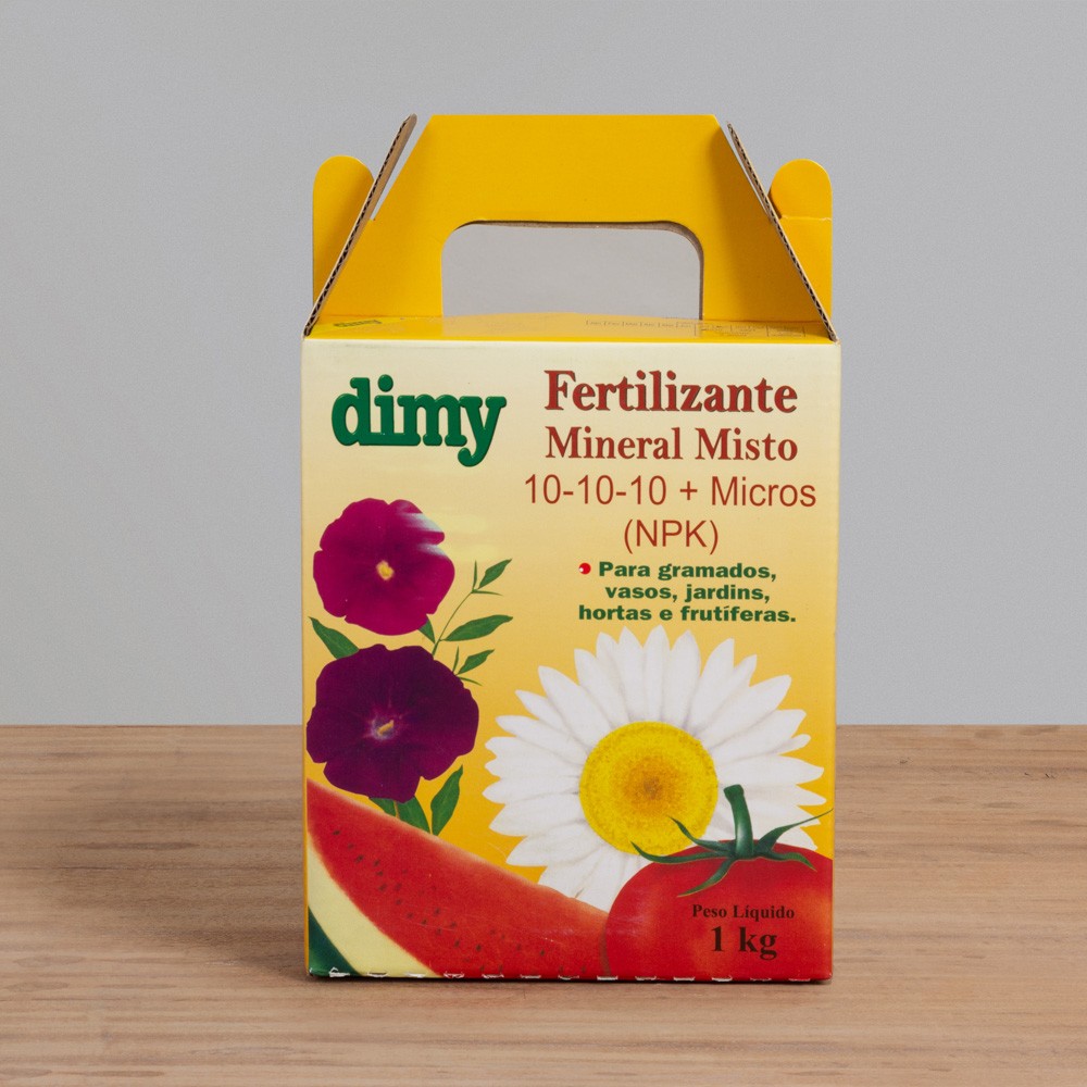 Fertilizante Mineral NPK 10-10-10 - Dimy