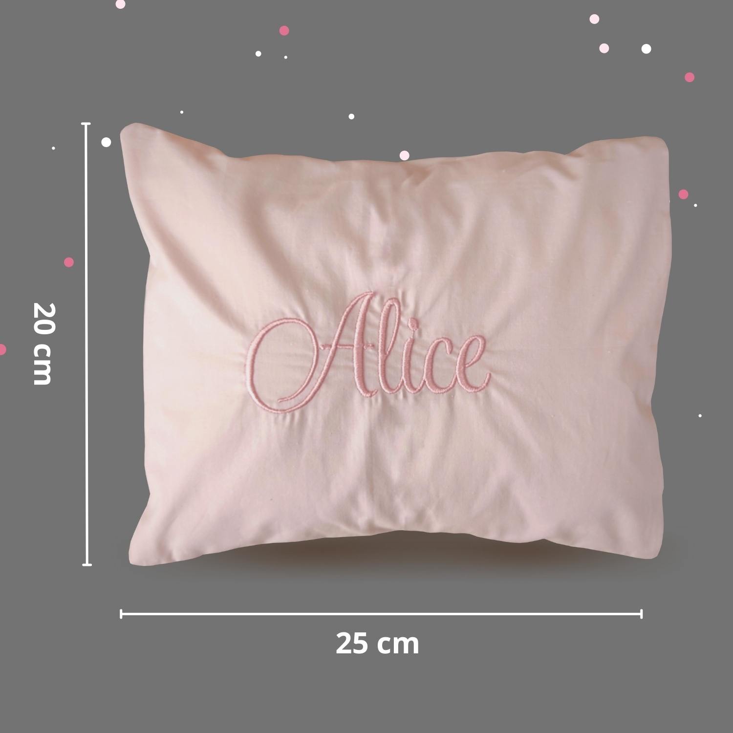 Ninho de bebê redutor de berço com almofada personalizado floral rose com rosa claro