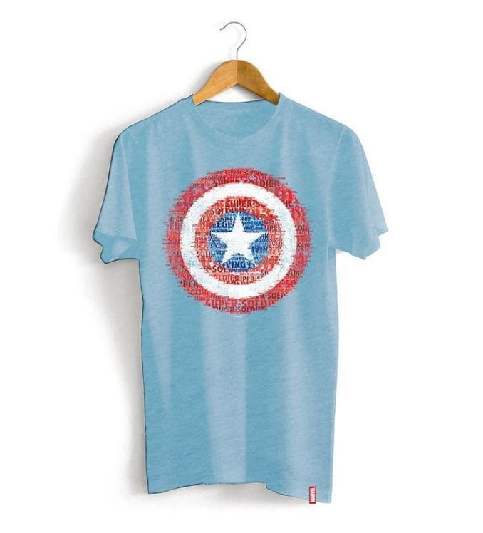 Camiseta Escudo Capitão América