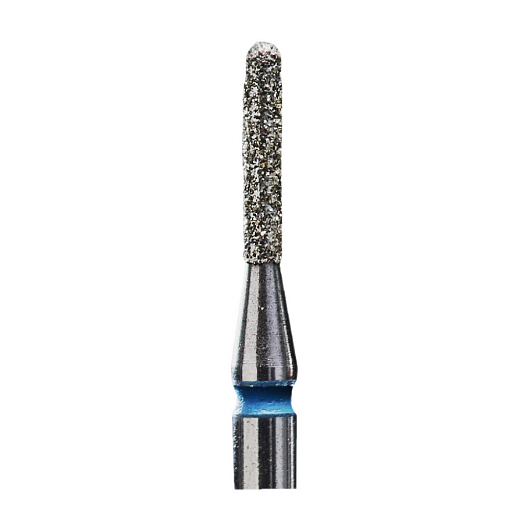 Broca Diamantada Staleks Pro, tipo Cilindrica 1,4 mm x 8mm - MÉDIA BLUE - FA30B014
