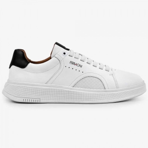 Tênis Masculino Sneaker Logan Branco Ferracini 9313-678C