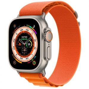 Apple Watch Ultra - Caixa de titânio  Pulseira loop Alpina (GPS + Cel.)