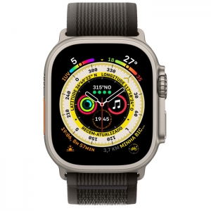 Apple Watch Ultra Caixa de titânio  Pulseira loop Trail (GPS + Cel.)