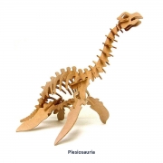 Lote com 12 un do Quebra Cabeça 3d Dinossauro Plesiosauria 50 Peças