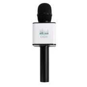 Microfone Karaoke Voice - MK-100 -  Bluetooth -  Preto - OEX